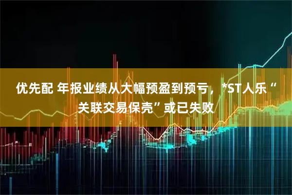 优先配 年报业绩从大幅预盈到预亏，*ST人乐“关联交易保壳”或已失败